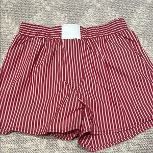Lioness Red Striped Boxer Shorts